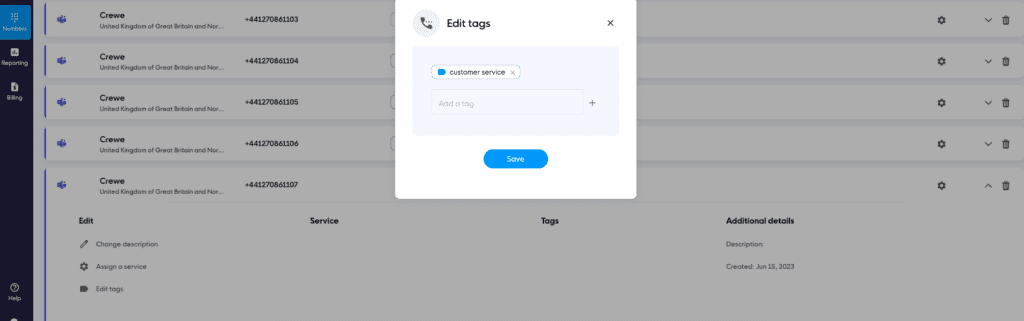 Edit tags on phone numbers in Microsoft Teams Edit tags on phone numbers in Microsoft Teams