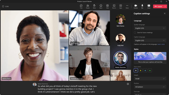 Live Captions translation is available with Microsoft Teams Premium Live Captions translation is available with Microsoft Teams Premium