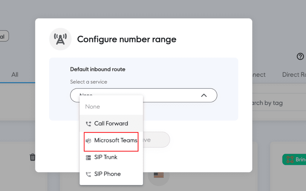 Configure a PBX number range in Microsoft Teams Configure a PBX number range in Microsoft Teams
