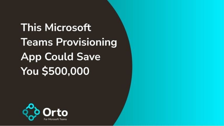 Microsoft Teams provisioning app