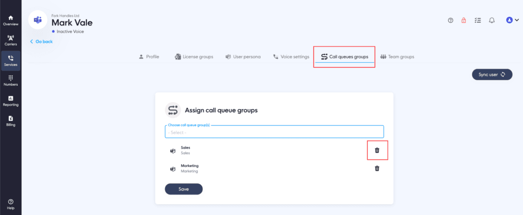 How to remove a Teams user from a Queue Group How to remove a Teams user from a Queue Group