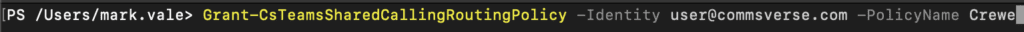 Code for setting up shared calling for common area phones Code for setting up shared calling for common area phones