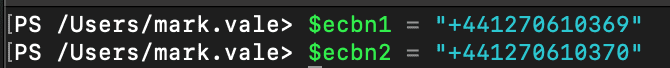 Code for setting up shared calling for common area phones Code for setting up shared calling for common area phones