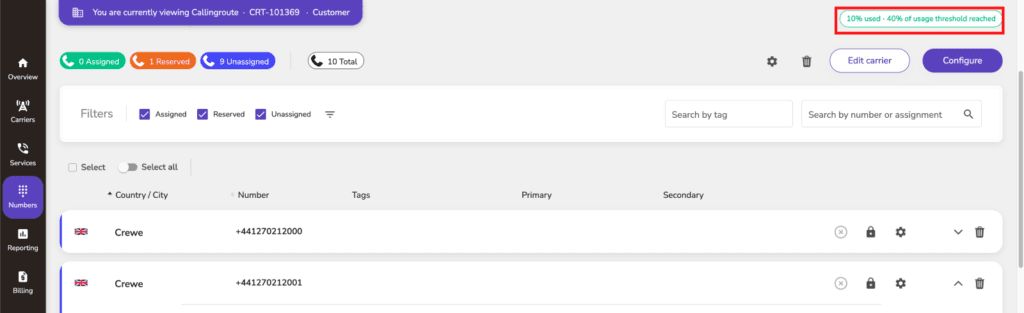 Reporting on number range availability in Microsoft Teams Reporting on number range availability in Microsoft Teams